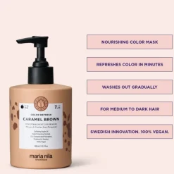 Maria Nila Hårpleie|Color Refresh Caramel Brown
