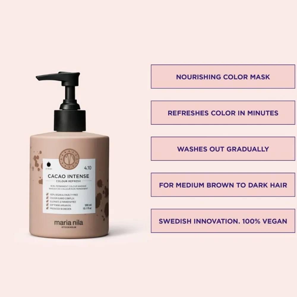 Maria Nila Hårpleie|Colour Refresh Cacao Intense 4.10