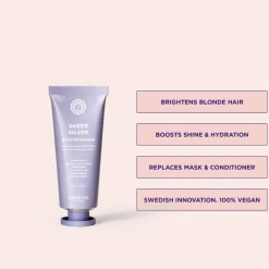 Maria Nila Hårpleie|Sheer Silver Booster Masque