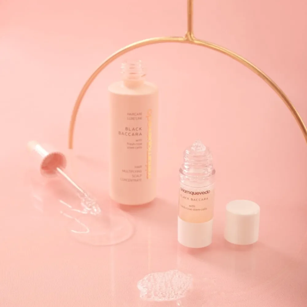 Miriam Quevedo Hårpleie|Black Baccara Hair Multiplying Scalp Concentrate + Pre-Treatment Exfoliator