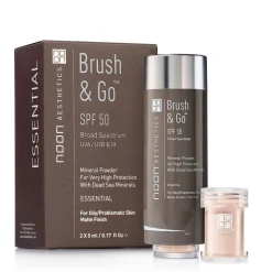 Noon Aesthetics Med Solfaktor|Ansikt|Brush & Go SPF 50 - Oily Skin 01