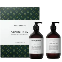 Sprekenhus Bodylotion|Dusj Og Bad|Body Wash & Lotion Gift Set Oriental Plum