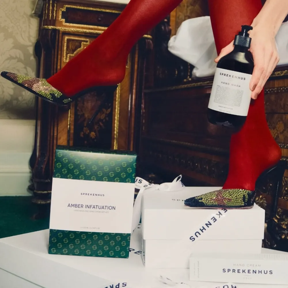 Sprekenhus Produktkit|Håndpleie|Hand Wash & Lotion Gift Set Amber Infatuation