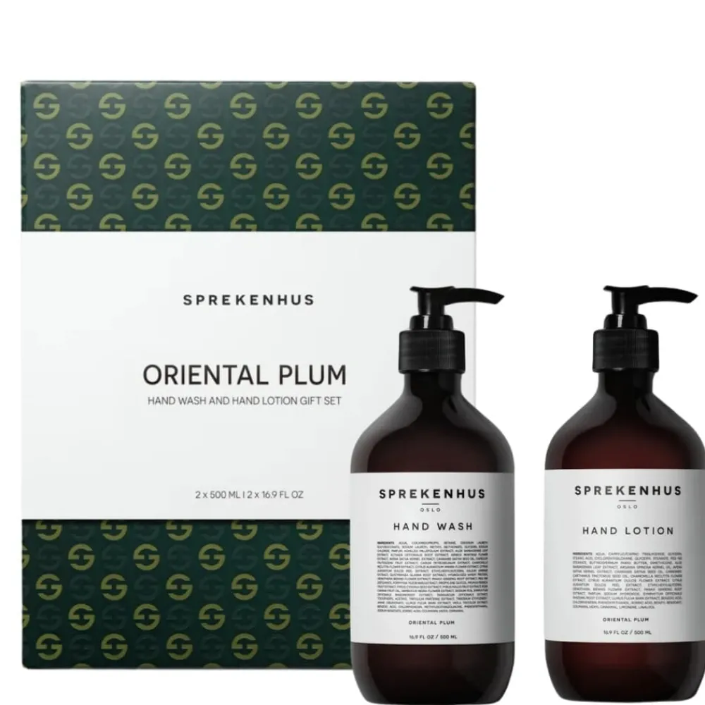 Sprekenhus Produktkit|Håndpleie|Hand Wash & Lotion Gift Set Oriental Plum