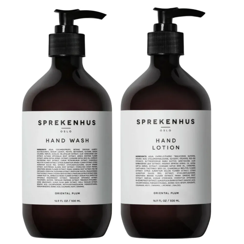 Sprekenhus Produktkit|Håndpleie|Hand Wash & Lotion Gift Set Oriental Plum