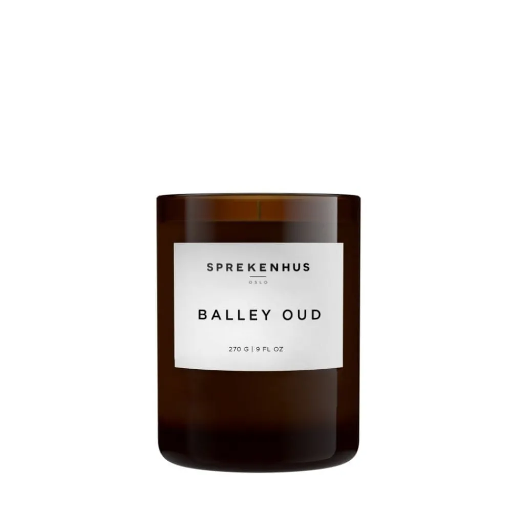 Sprekenhus Lys|Duftlys|Scented Candle Balley Oud