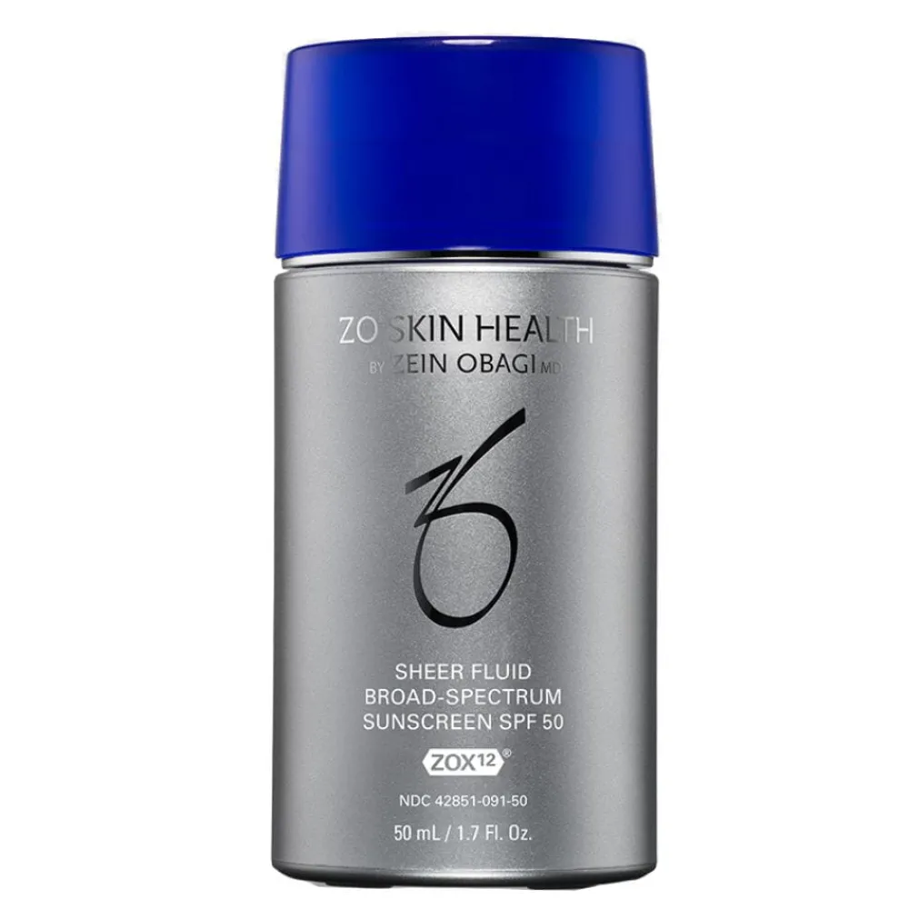 ZO Skin Health Sol Og Selvbruning|Ansiktskrem|ZO Sheer Fluid Broad-Spectrum Sunscreen SPF 50
