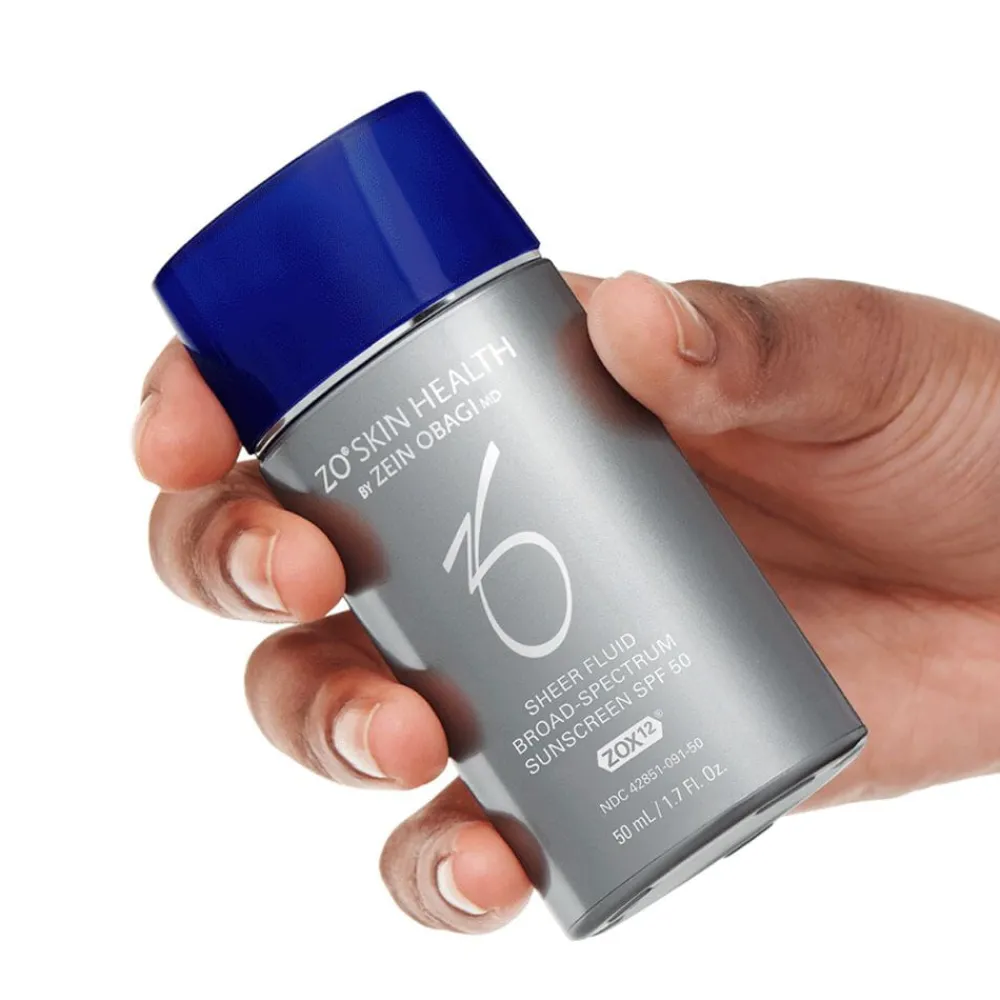 ZO Skin Health Sol Og Selvbruning|Ansiktskrem|ZO Sheer Fluid Broad-Spectrum Sunscreen SPF 50