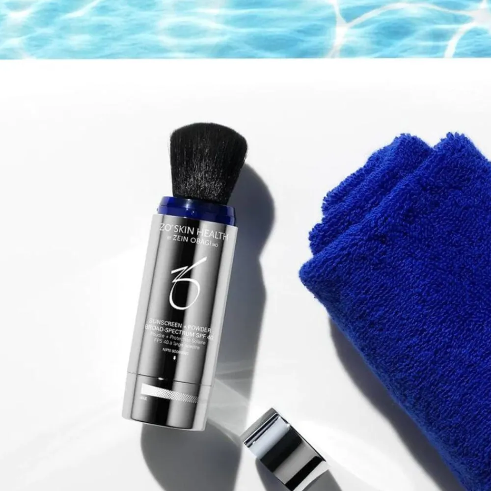ZO Skin Health Ansikt|Sol Og Selvbruning|ZO Sunscreen + Powder Broad-Spectrum SPF 30